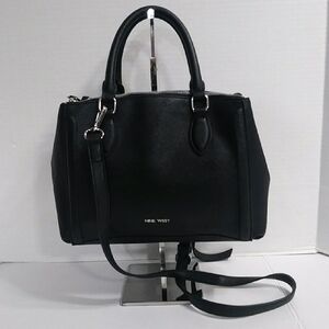 Nine West Classic Black Satchel Bag *EUC*
